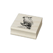 Modernes Cockatoo, Bibliothek und Buch der Librien Gummistempel (Stempel)