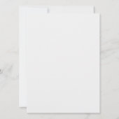 Modernes Cocktail-Brautparty (Rückseite)