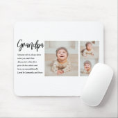 Modernes Collage Bestes Opa je Schönheitsgeschenk Mousepad (Mit Mouse)