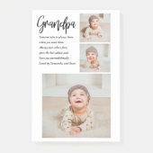 Modernes Collage Bestes Opa je Schönheitsgeschenk Post-it Klebezettel (Vorderseite)