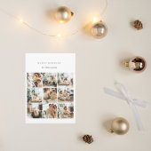 Modernes Collage Family Foto | Happy Holiday