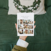 Modernes Collage Family Foto | Happy Holiday