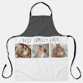 Modernes Collage Foto & Beste Familie je Bestes Ge Schürze (Vorderseite)