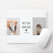 Modernes Collage Foto Beste Mama Hund je Mousepad (Mit Mouse)