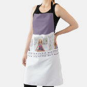 Modernes Collage Foto Beste Mama je Lila Geschenk Schürze (InSitu)