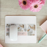 Modernes Collage Foto Beste Mama je rosa Geschenk Mousepad<br><div class="desc">Dieses Collage Foto "Beste Mama je" ist das ideale Geschenk für jeden Anlass, egal ob Muttertag, Geburtstag oder einfach nur eine besondere Art zu sagen: "Ich Liebe dich." Mit seinem schicken Design und seiner gefühlvollen Stimmung wird es sicher zu einem gepflegten Sake, den deine Mutter ein Leben lang schätzen wird....</div>