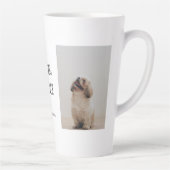 Modernes Collage Foto Bester Vater je Milchtasse (Rechts)