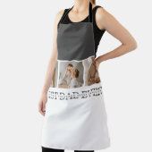 Modernes Collage Foto & Grau Bester Vater je Gesch Schürze (InSitu)