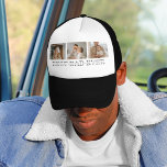 Modernes Collage Foto & Grau Bester Vater je Gesch Truckerkappe<br><div class="desc">Modern Collage Foto & Gray Best Vater Ever Geschenk ist eine nachdenkliche und einzigartige Geschenkidee für jeden Papa, der fotografisch Lieben und schätzt personalisierte Geschenke. Alles in allem ist dieses Geschenk eine perfekte Möglichkeit, den Vatertag, Geburtstage oder jeden anderen besondere Anlass für deinen Vater zu feiern. Es ist ein nachdenkliches...</div>