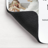 Modernes Collage Foto Liebe Mama Bestes Geschenk Mousepad (Ecke)