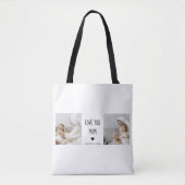 Modernes Collage Foto Liebe Mama Bestes Geschenk Tasche (Vorderseite)