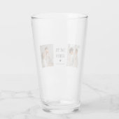 Modernes Collage Foto Liebe Opa Bestes Geschenk Glas (Rückseite)