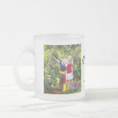 Modernes Collage Foto Liebe Opa Bestes Geschenk Mattglastasse (Links)