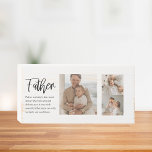 Modernes Collage Foto mit dem besten Angebot für V Holzkisten Schild<br><div class="desc">Ein modernes Collage Foto mit einem herzlichen Zitat über einen Vater ist das ideale Geschenk, um Ihre Wertschätzung und Liebe für Ihren Vater zu zeigen. Dieses einzigartige und personalisierte Geschenk ist eine großartige Möglichkeit, Ihre Lieblings-Erinnerungen gemeinsam zu präsentieren und Ihnen für alles, was er für Sie getan hat, zu danken....</div>
