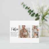 Modernes Collage Foto mit dem besten Angebot für V Postkarte (Stehend Vorderseite)