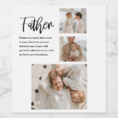 Modernes Collage Foto mit dem besten Angebot für V Weinetikett (Einzelnes Label)