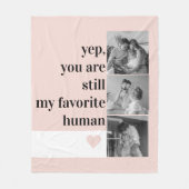 Modernes Collage Foto & Romantische tolle Geschenk Fleecedecke (Vorderseite)