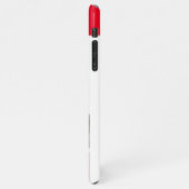 Modernes Collage Foto Rot & Rosa Beste Mama je Ges iPhone Hülle (Linke Seite)