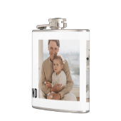 Modernes Collage Foto | VATER Flachmann (Links)