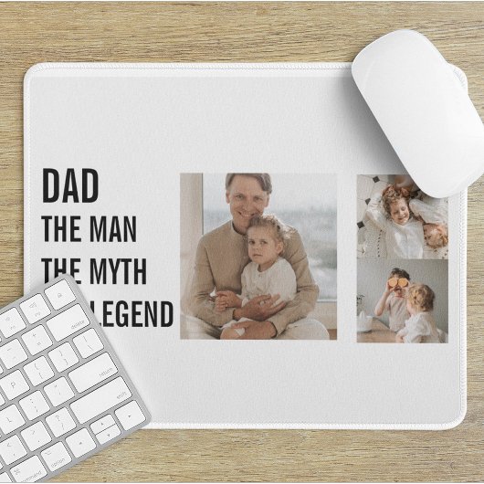 Modernes Collage Foto | VATER Mousepad
