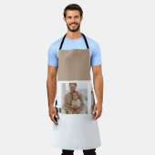 Modernes Collage Foto | VATER Schürze (Getragen)