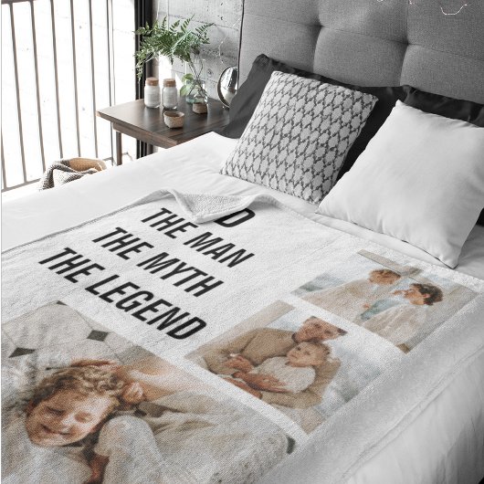 Modernes Collage Foto | VATER Sherpadecke