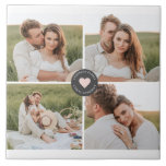 Modernes Collage Personalisiertes Familiengeschenk Fliese<br><div class="desc">Modernes Collage Personalisiertes Familiengeschenk</div>