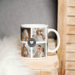 Modernes Collage Personalisiertes Familiengeschenk Kaffeetasse<br><div class="desc">Modernes Collage Personalisiertes Familiengeschenk</div>