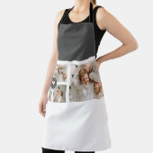 Modernes Collage Personalisiertes Familiengeschenk Schürze (InSitu)