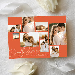 Modernes Collage Verona Sunset Multi Foto Save The Date