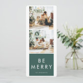 Modernes Collage Weihnachtsfeiertag Foto | Sei frö (Stehend Vorderseite)