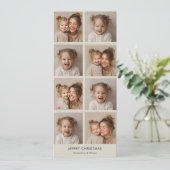 Modernes Collage Weihnachtsfest-Foto | Minimalisti (Stehend Vorderseite)