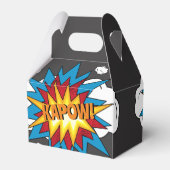 Modernes Comic Buch KAPOW Pop Kunst Geschenkschachtel (Rückseite)