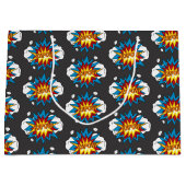 Modernes Comic Buch KAPOW Pop Kunst Große Geschenktüte (Vorderseite)