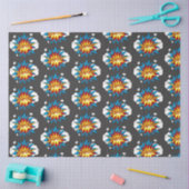 Modernes Comic Buch KAPOW Pop Kunst Seidenpapier (Basteln)