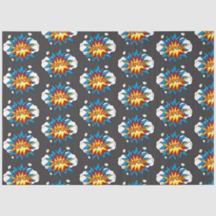 Modernes Comic Buch KAPOW Pop Kunst Seidenpapier