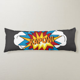 Modernes Comic Buch KAPOW Pop Kunst Seitenschläferkissen