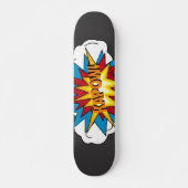 Modernes Comic Buch KAPOW Pop Kunst Skateboard (Vorne)