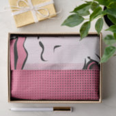 Modernes Comic Buch Pop Kunst der Frau Seidenpapier (Geschenk)