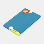 Modernes Comic Buch Pop Kunst Sprechblase Post-it Klebezettel (angewinkelt)