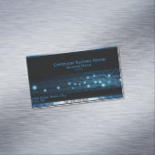 Modernes Computer-Geschäft Magnetische Visitenkarte (Beispiel)
