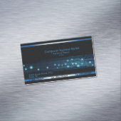 Modernes Computer-Geschäft Magnetische Visitenkarte (Beispiel)