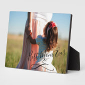 Modernes Cooles Best Mama-Ever-Foto Fotoplatte (Seite)