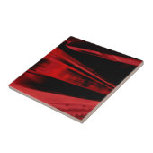 Modernes, cooles Bewegungskonzept in Rot und Schwa Fliese (Seite)