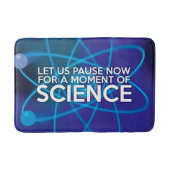 Modernes Cooles Funny Science Sprichwort Badematte (Vorderseite)