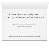 Modernes Cooles Weihnachten Retro Christmas MOD (Innenansicht Horizontal (Unten))