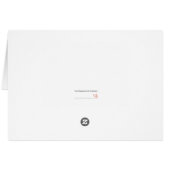 Modernes Cooles Weihnachten Retro Christmas MOD (Rückseite Horizontal)