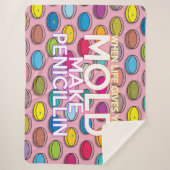 Modernes Cooles Zitat aus der Funny Science Sherpadecke (Vorderseite)