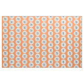 Modernes Coral Retro Personalisiertes Gewebe Stoff (Yard (91,4 cm))