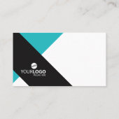 Modernes Corporate & Berufliches Logo Visitenkarte (Rückseite)